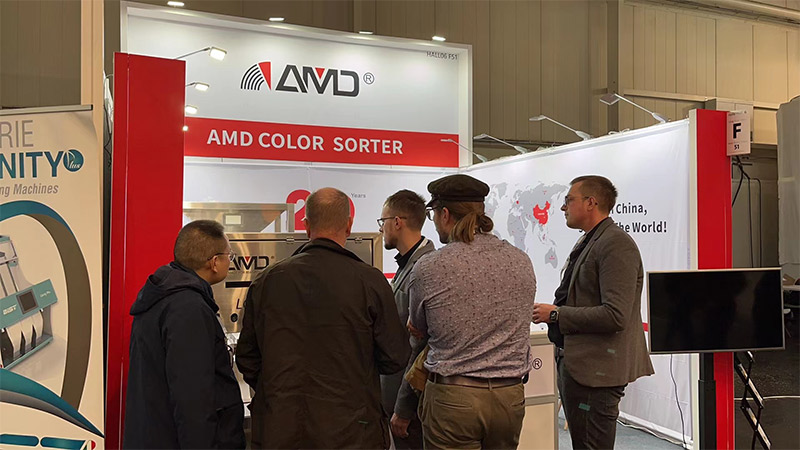 máquina de classificação de grãos amd
