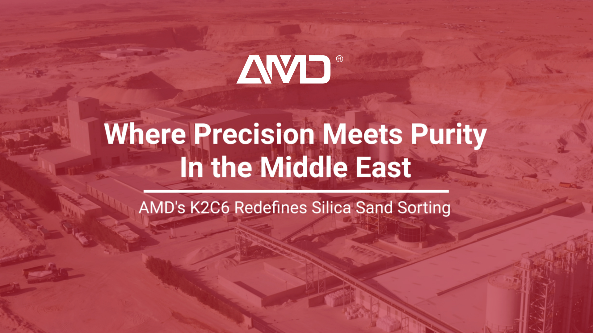 Destaque do cliente | ADWAN x AMD — Redefinindo a classificação de areia de sílica