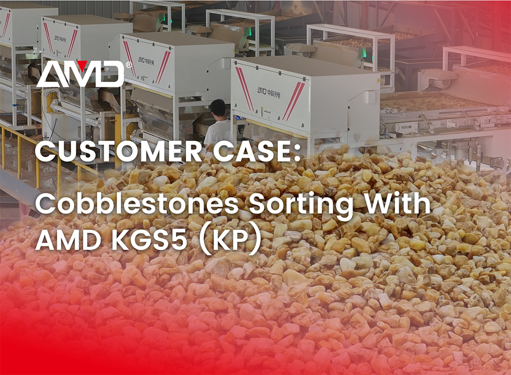 Estudo de caso de classificação de seixos AMD® KGS5 (KP)